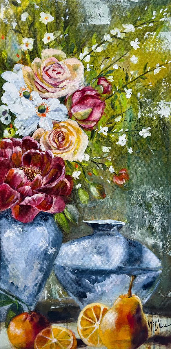 Linda McClure Art 0riginal Painting Quiet Morning