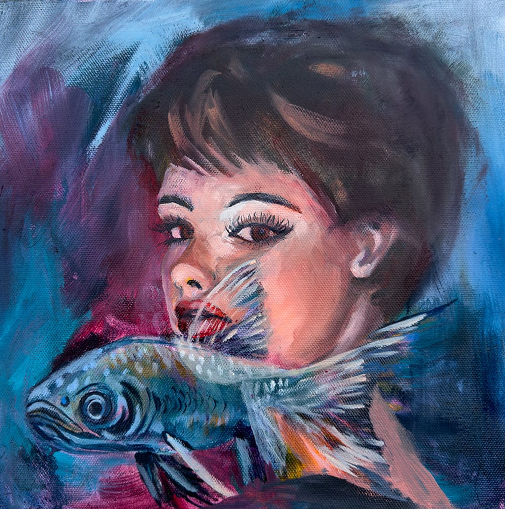 Linda McClure Art 0riginal Painting The Waters Within