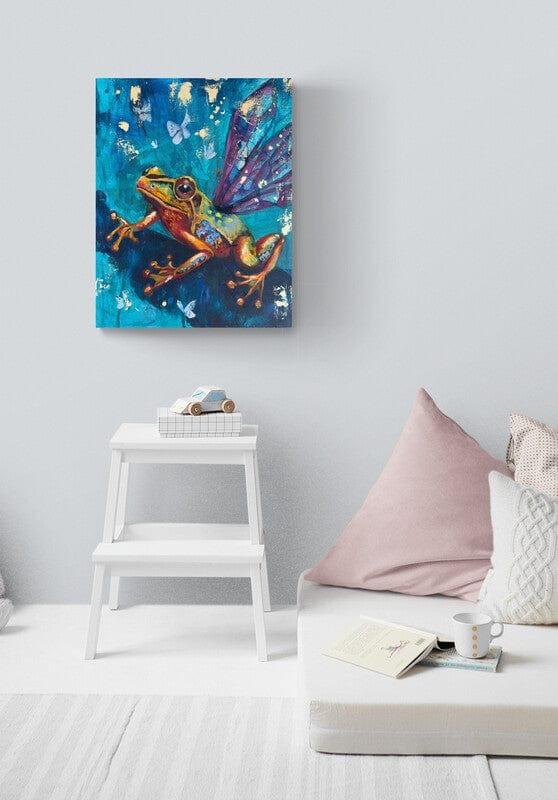 Linda McClure Art 0riginal Painting Where Wings Begin