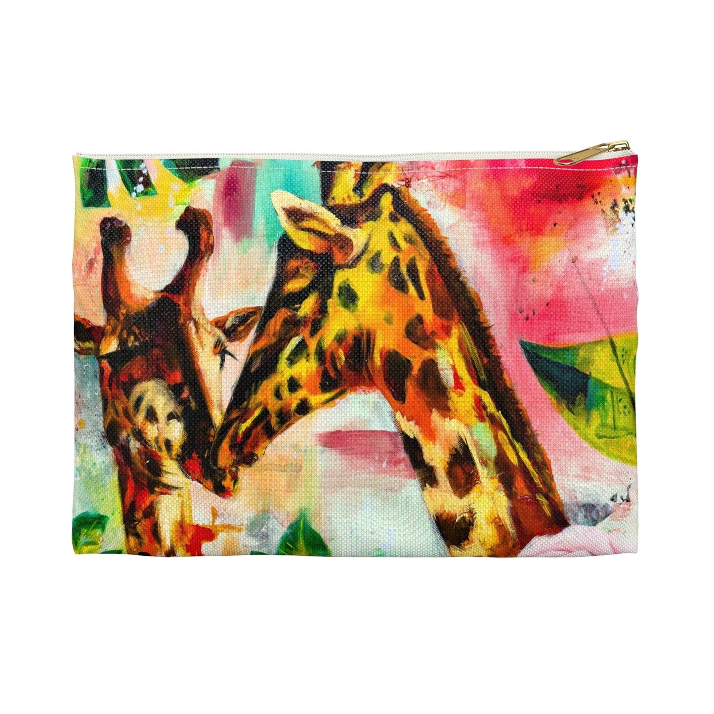 Printify Bags Small / White zipper Accessory Pouch