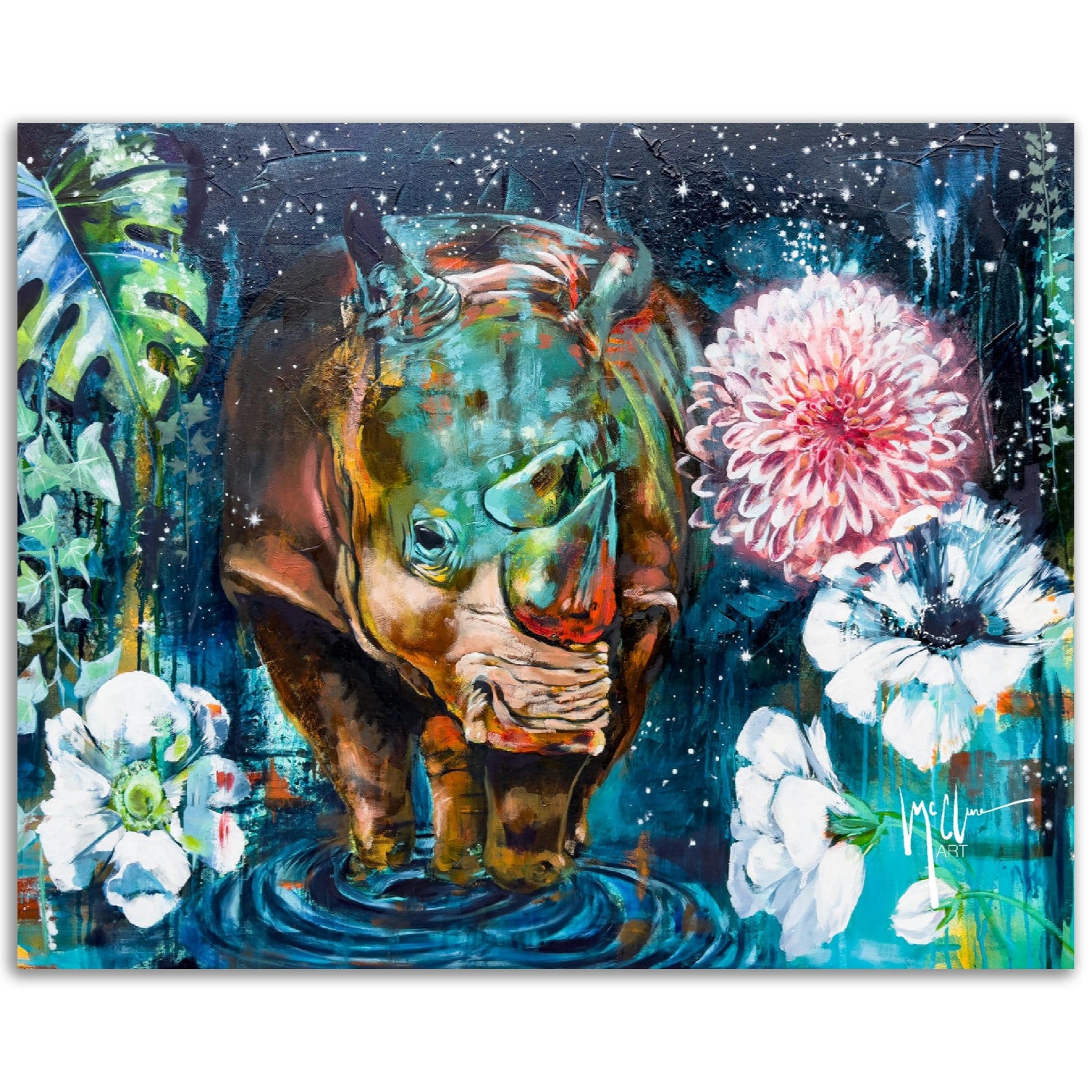Gelato Print Material Fearless of the Dark Fine Art Print
