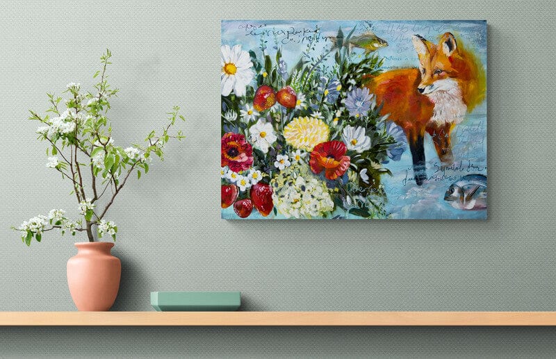 Linda McClure Art 0riginal Painting Abundant Adventure