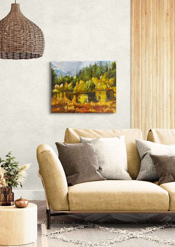 Linda McClure Art 0riginal Painting Changing of Seasons