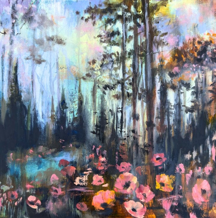 Linda McClure Art 0riginal Painting Edge of Dawn