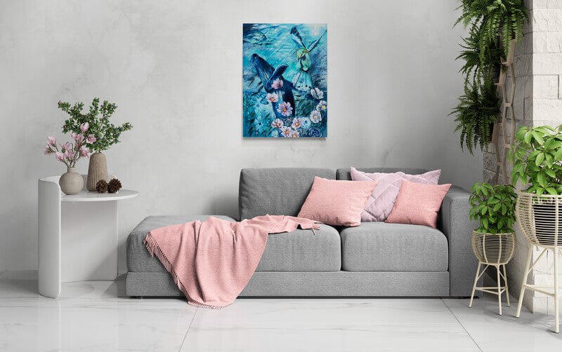 Linda McClure Art 0riginal Painting Elemental Abundance
