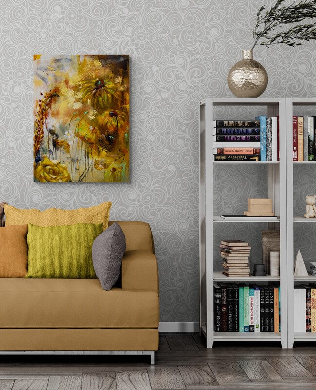 Linda McClure Art 0riginal Painting Golden Morning