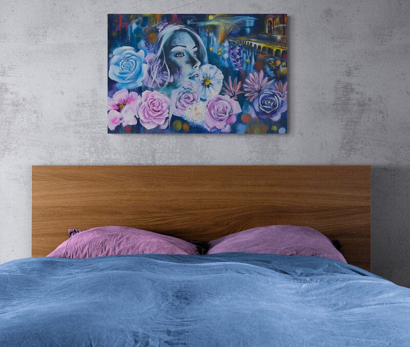 Linda McClure Art 0riginal Painting The Unfolding Path