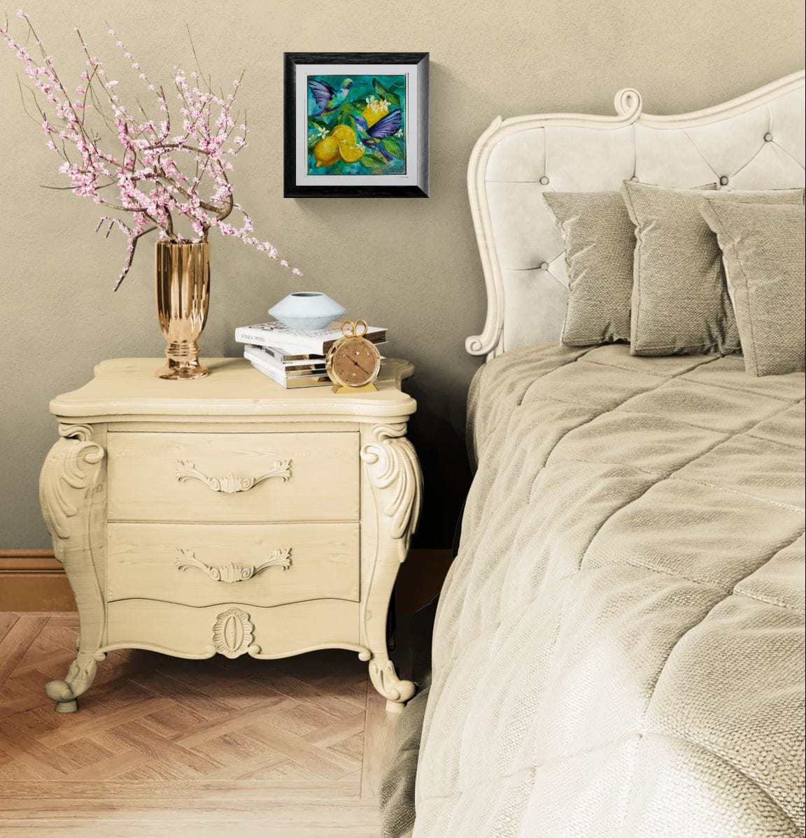 Linda McClure Art 0riginal Painting Wake the Day
