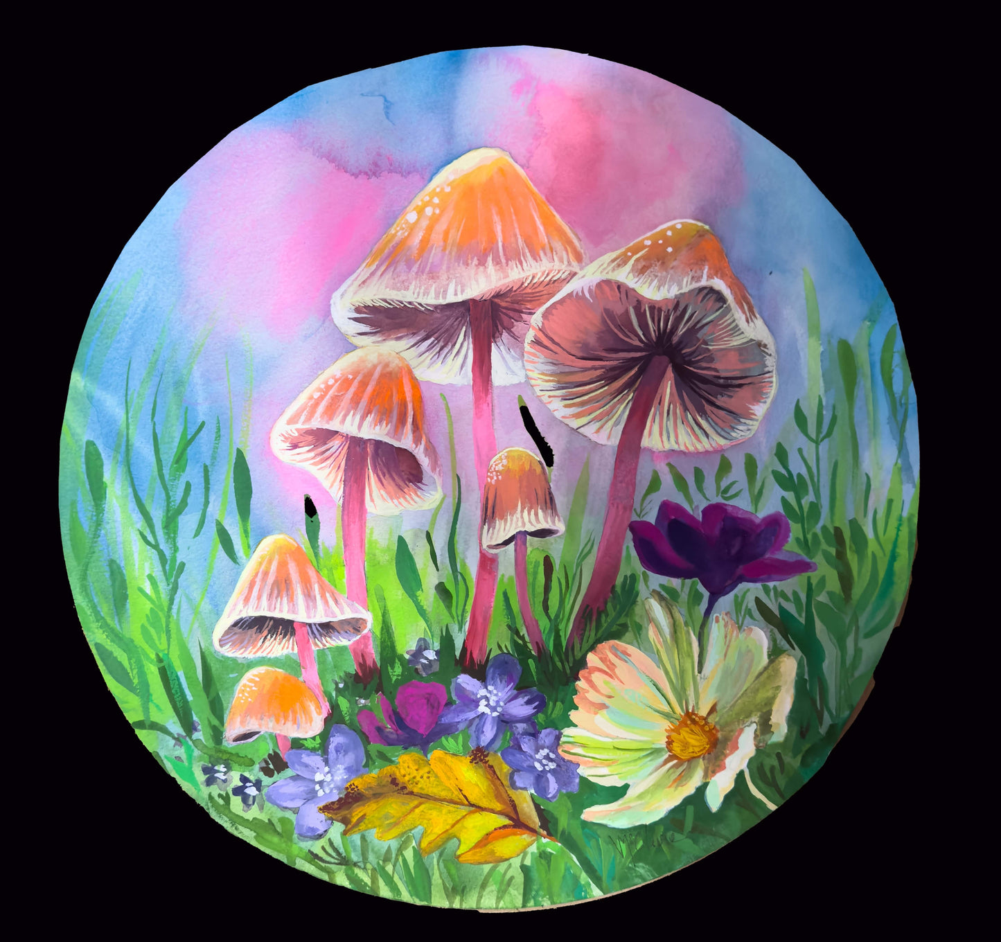 Linda McClure Art 0riginal Painting Whispers of Dawnspore