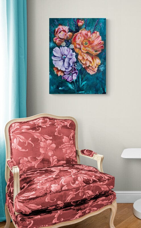 Linda McClure Art Canvas Petals of the Unseen