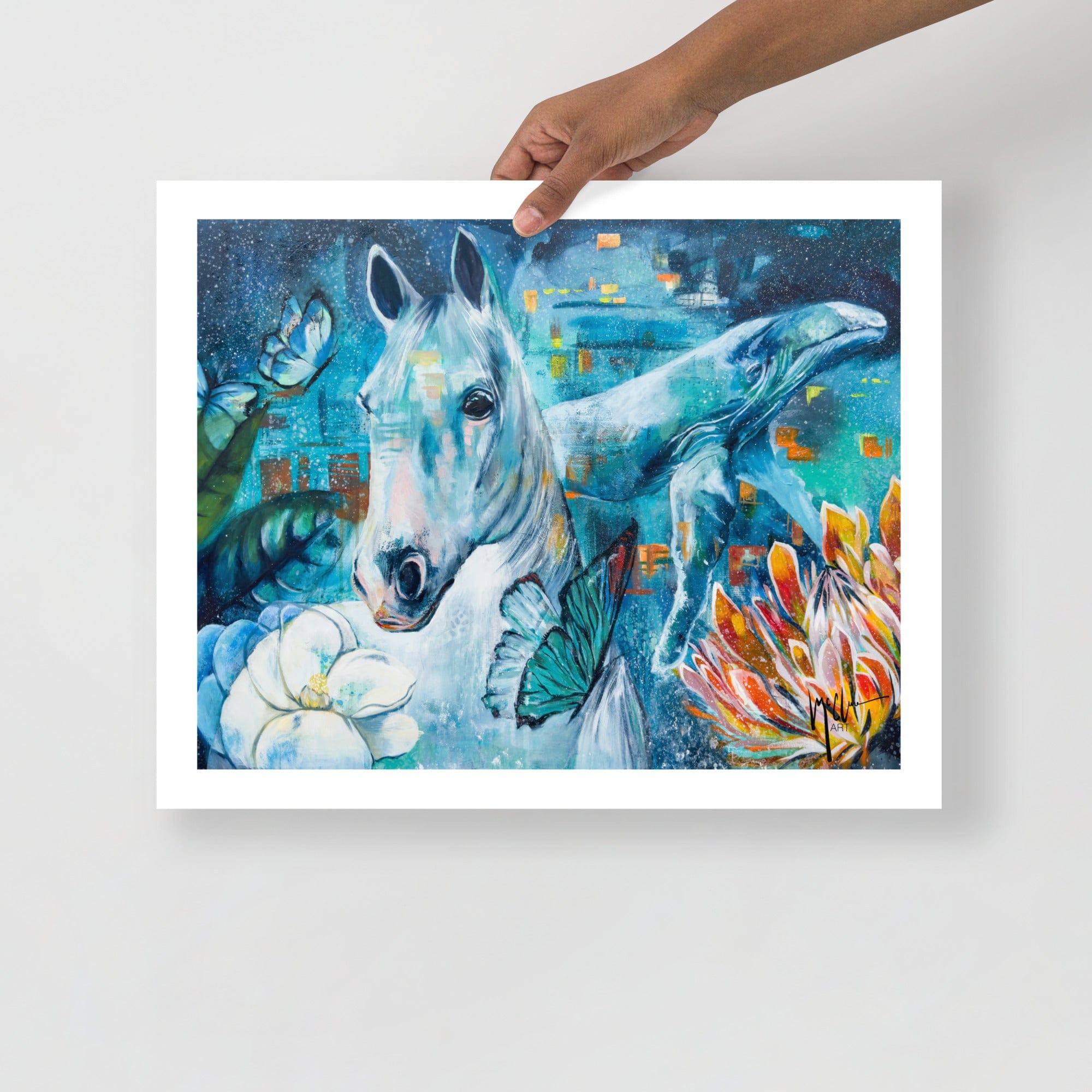 Linda McClure Art Fine art print 16″×20″ Enduring Fine Art Print