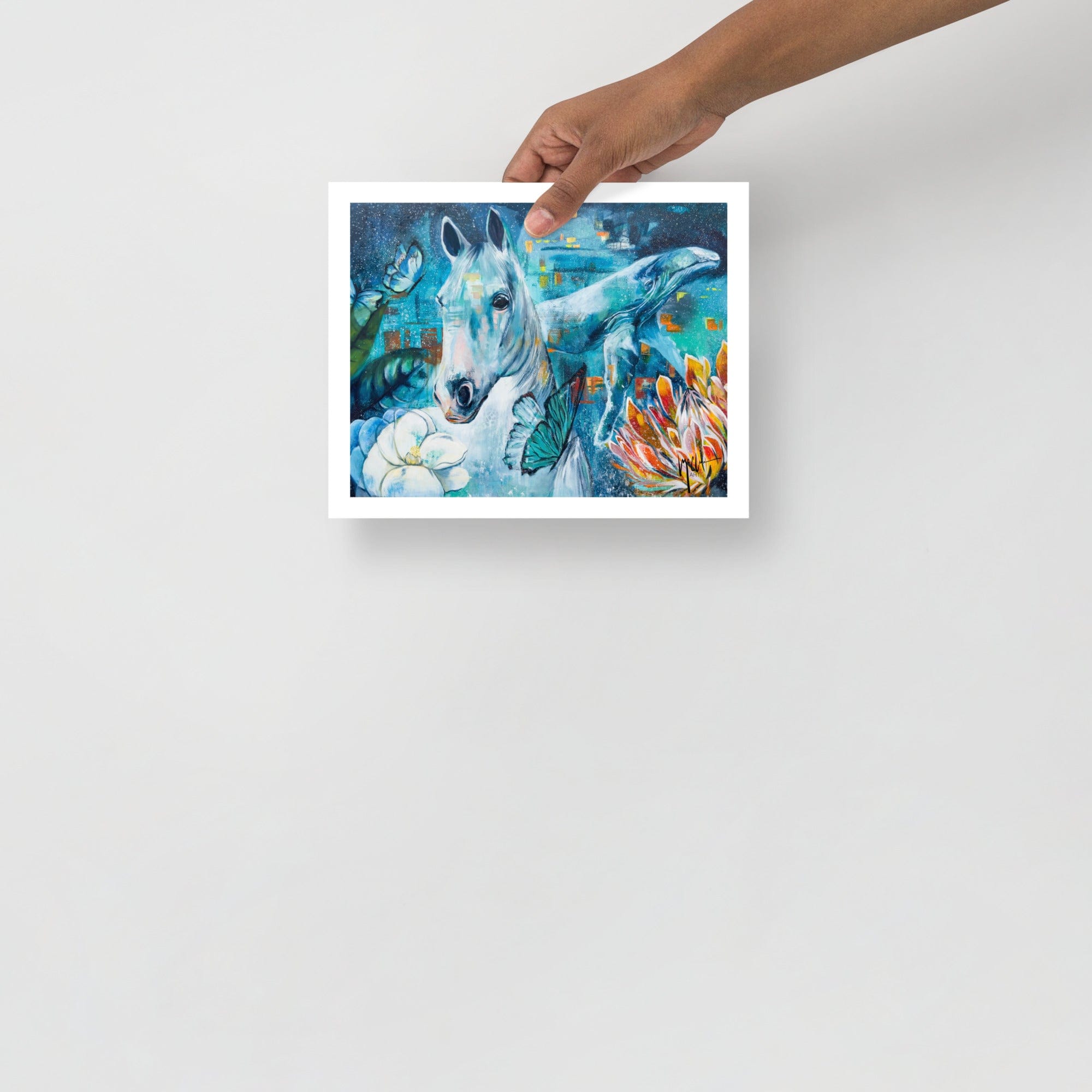 Linda McClure Art Fine art print 8″×10″ Enduring Fine Art Print