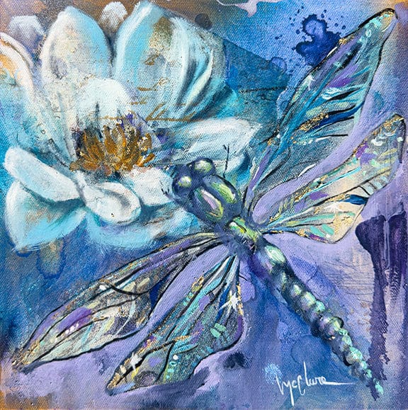 Linda McClure Art Original Painting Dawn's Flight