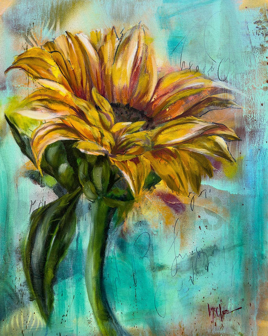 Linda McClure Art Original Painting End of Summer