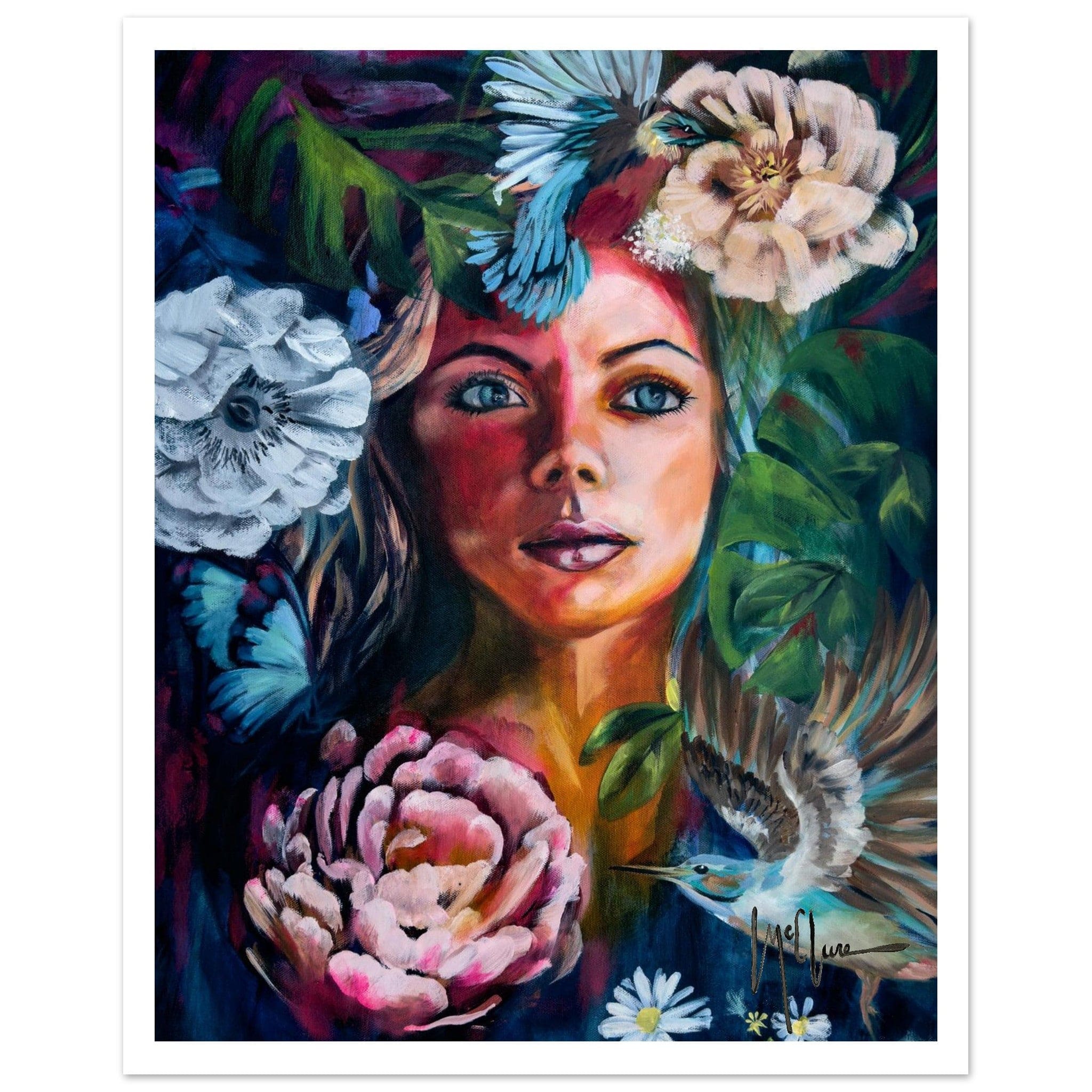 Linda McClure Art Print Material 20x25 cm / 8x10″ The Future is Unwritten Print