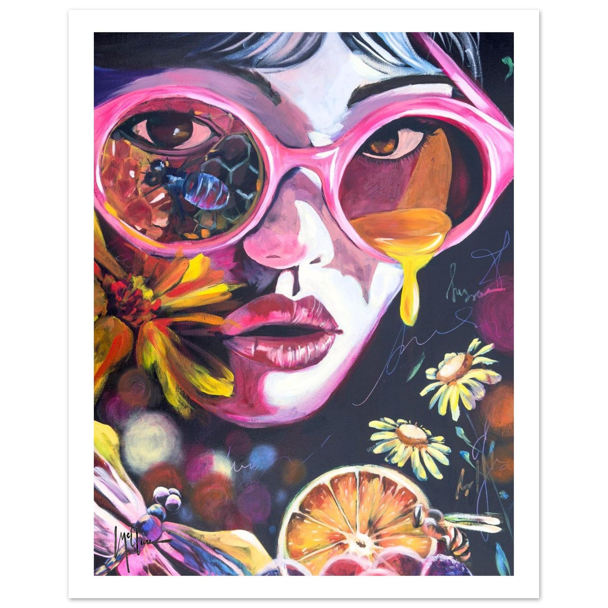 Linda McClure Art Print Material 20x25 cm / 8x10″ Vision of Sweetness Print