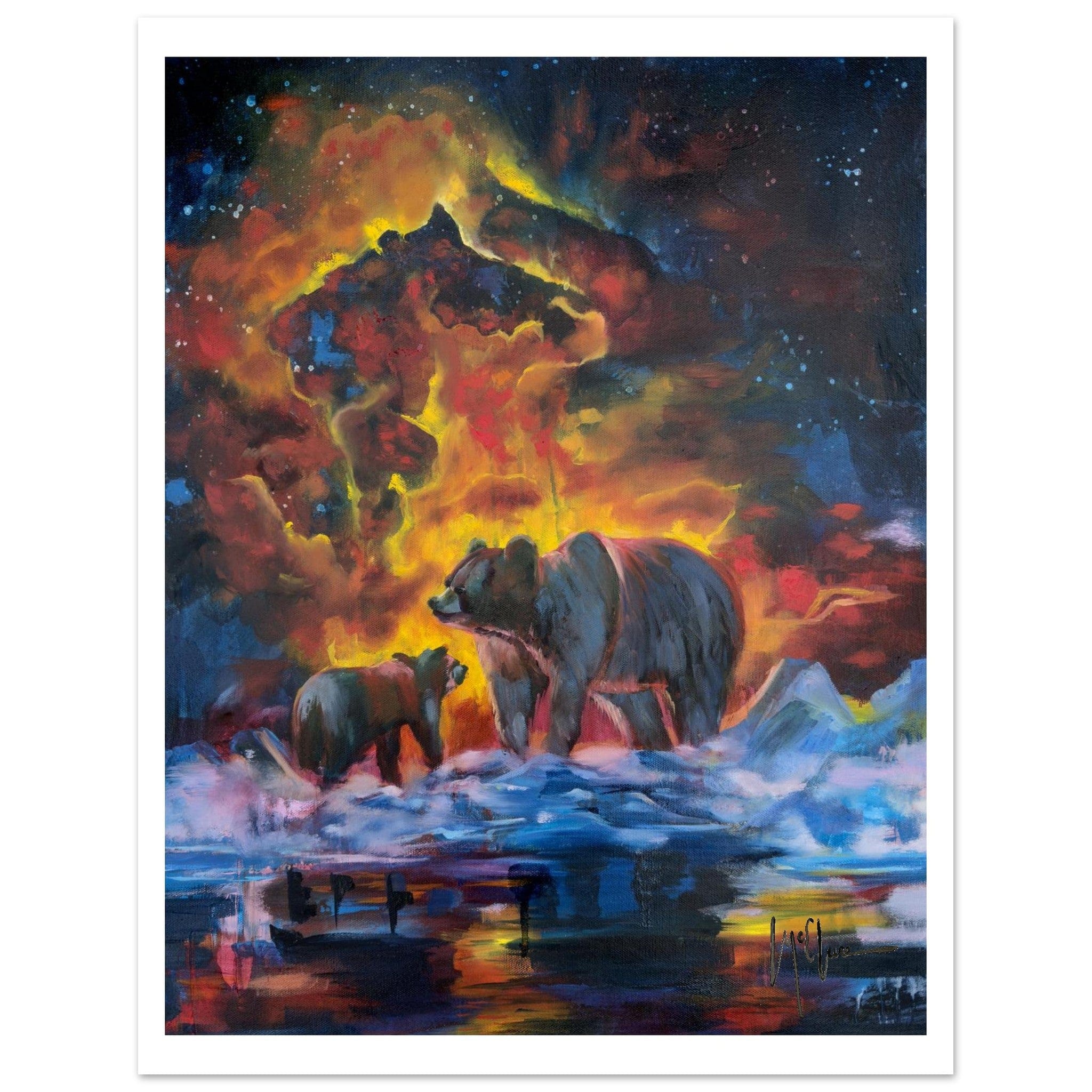 Linda McClure Art Print Material 27x35 cm / 11x14″ Bedtime Story Print
