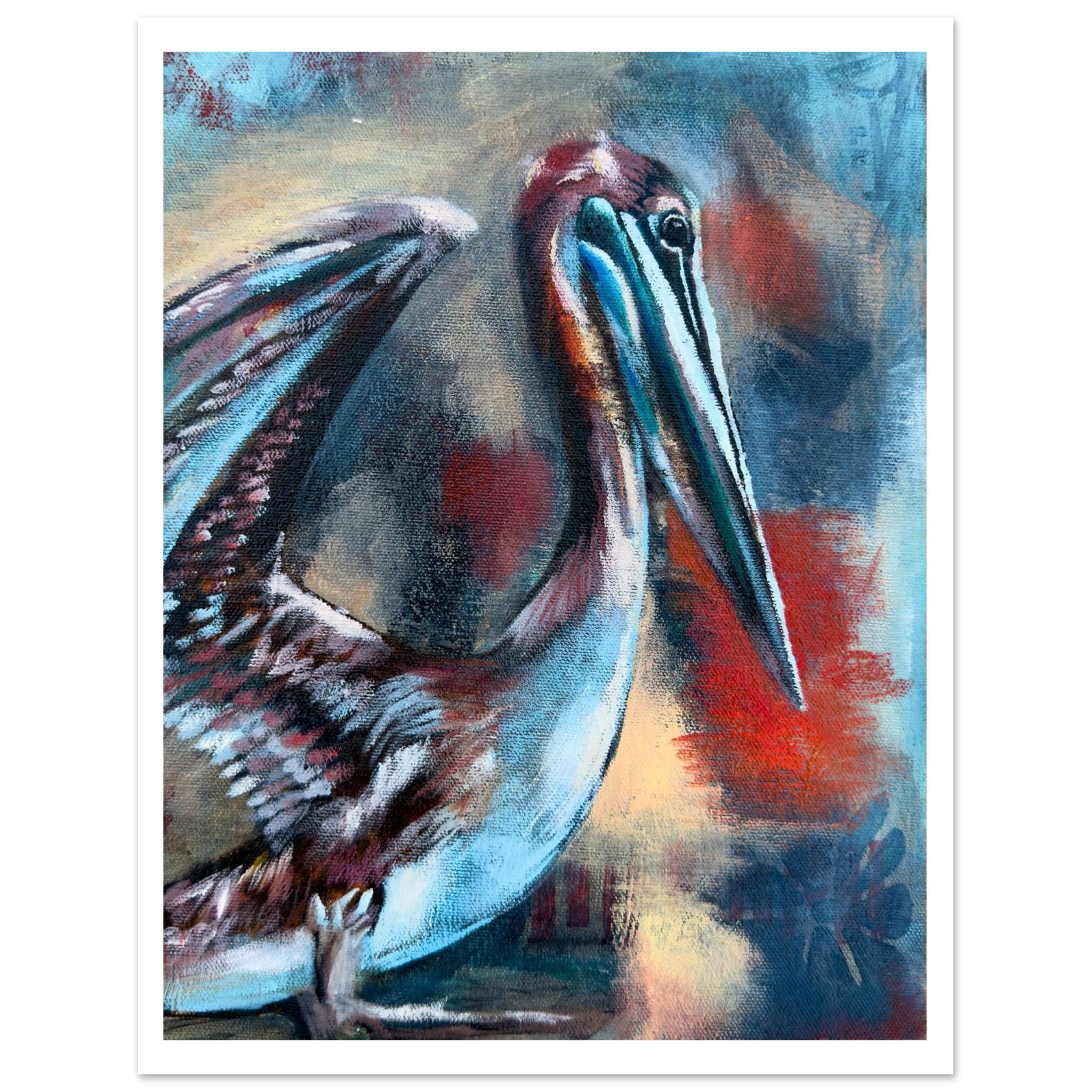 Linda McClure Art Print Material 27x35 cm / 11x14″ The Watcher Fine Art Print