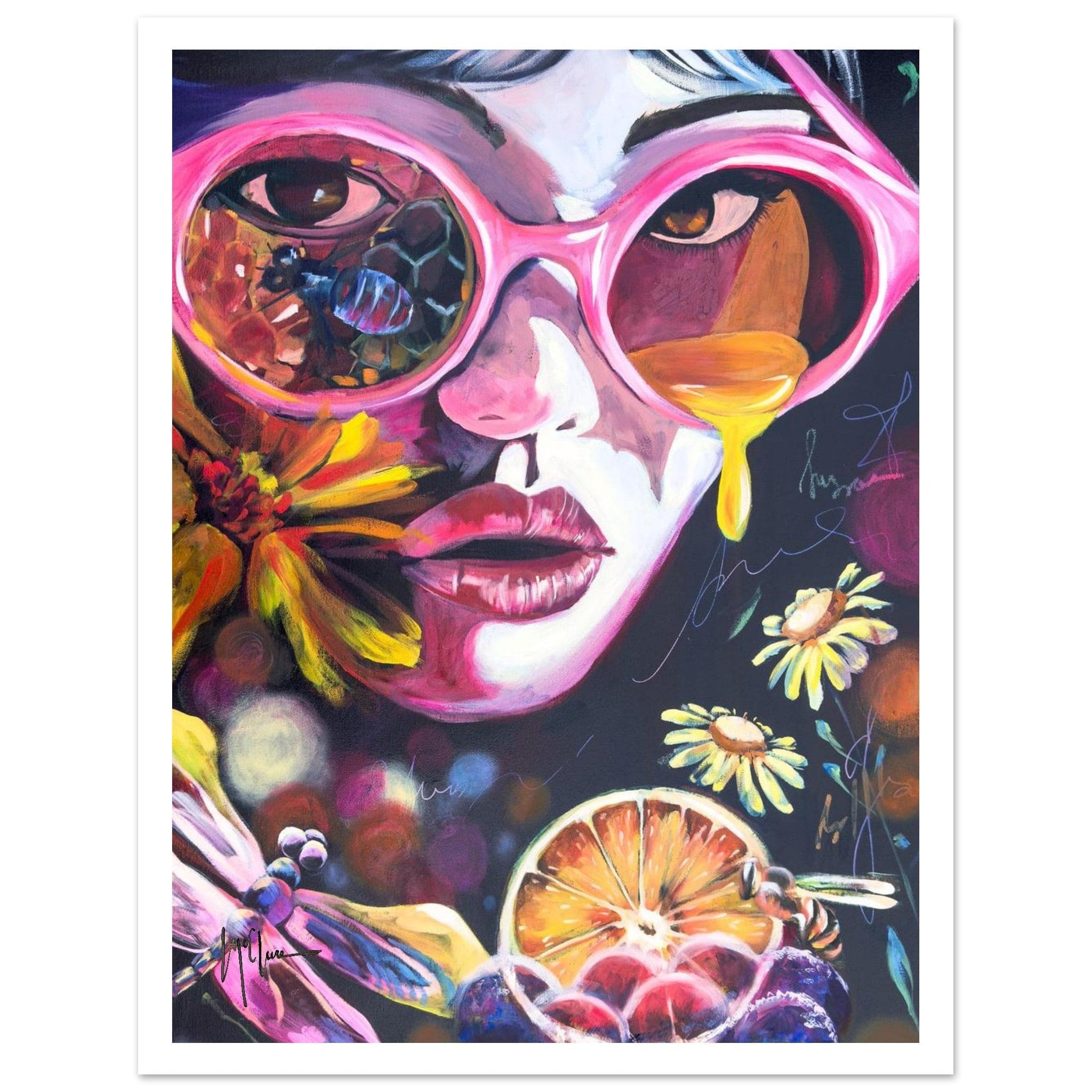 Linda McClure Art Print Material 27x35 cm / 11x14″ Vision of Sweetness Print