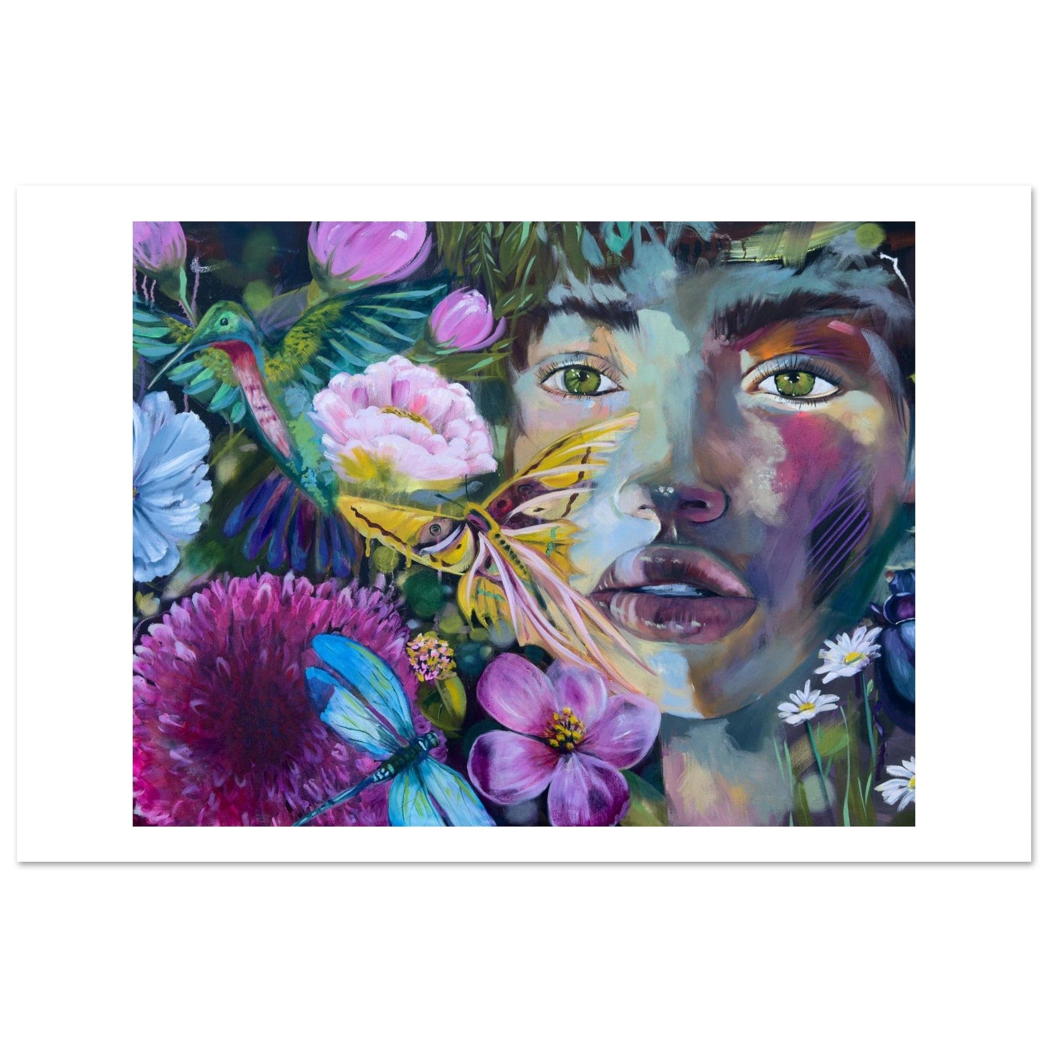 Linda McClure Art Print Material 60x90 cm / 24x36″ / Design Option 2 Echoes of an Untold Journey Print