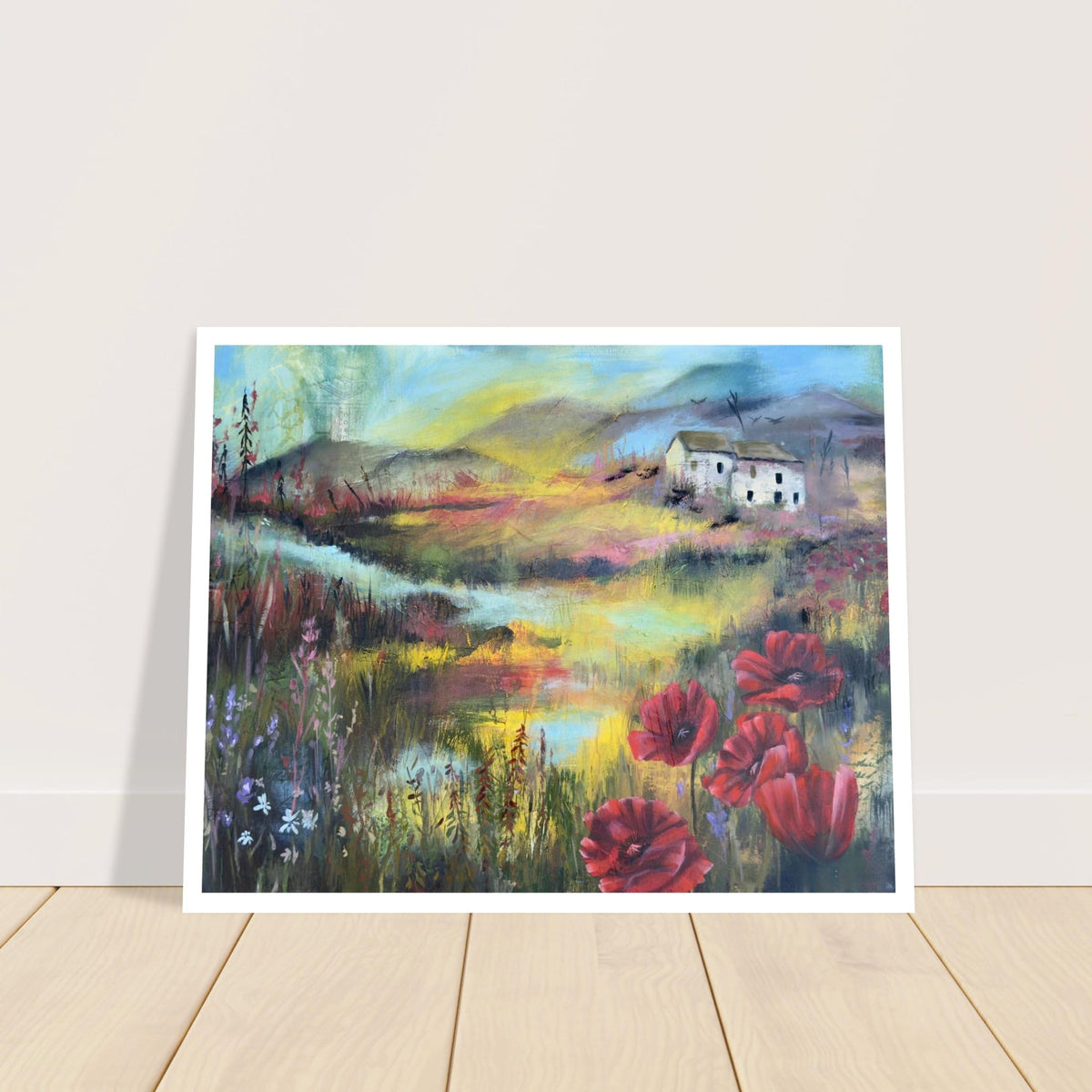 Linda McClure Art Print Material Afternoon Walk Fine Art Print