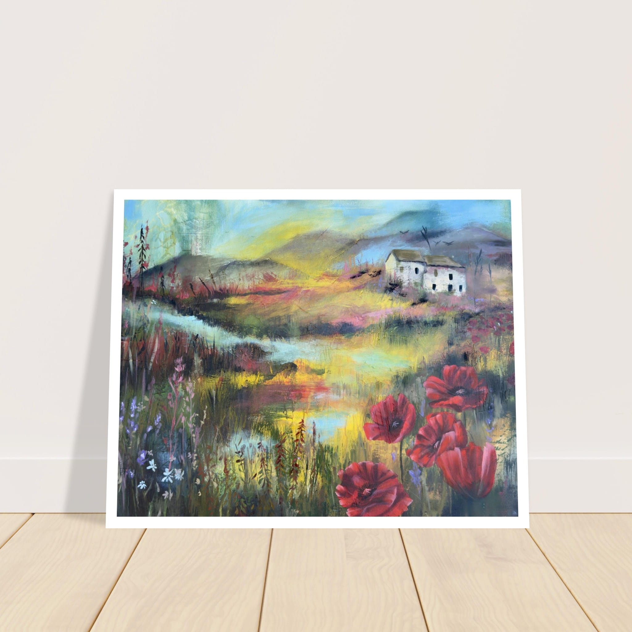 Linda McClure Art Print Material Afternoon Walk Fine Art Print