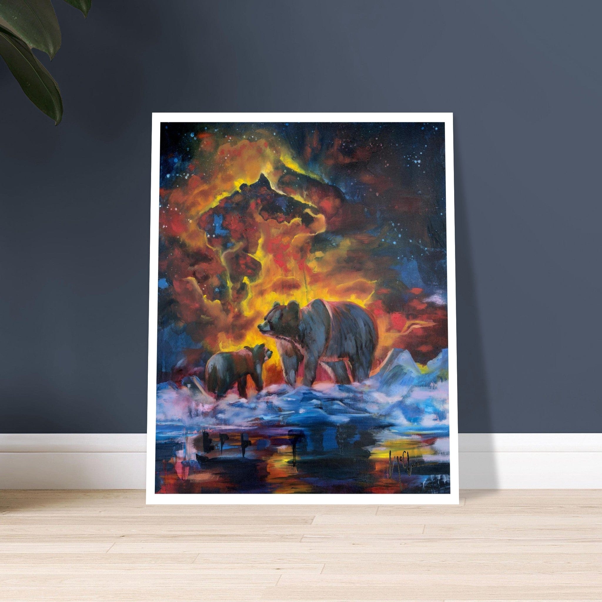 Linda McClure Art Print Material Bedtime Story Print