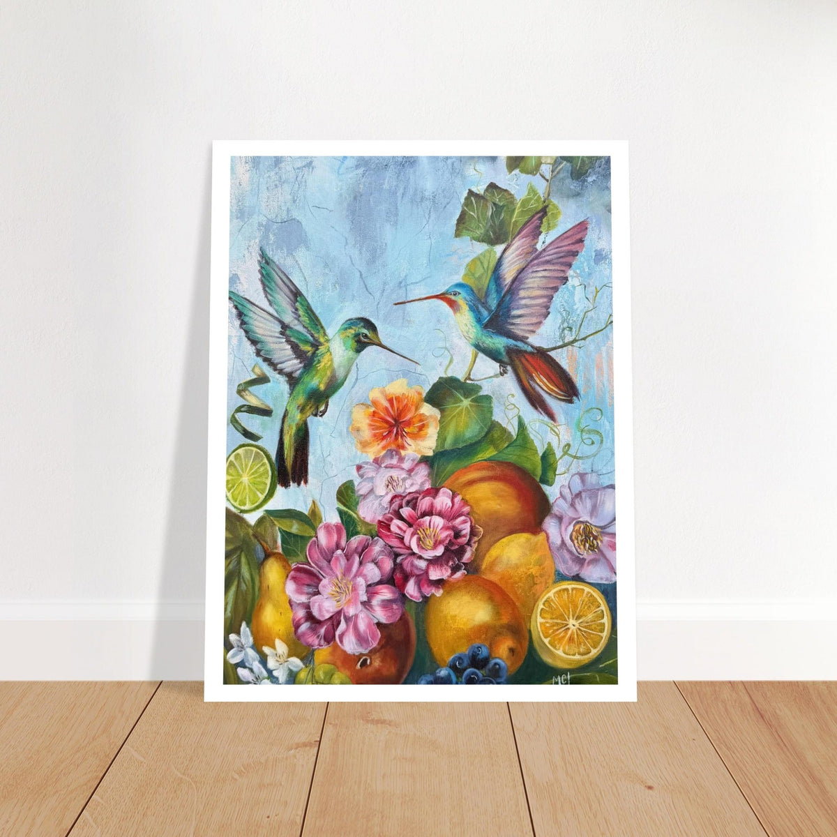 Linda McClure Art Print Material Fluttering in the Bright Morning Fine Art Print