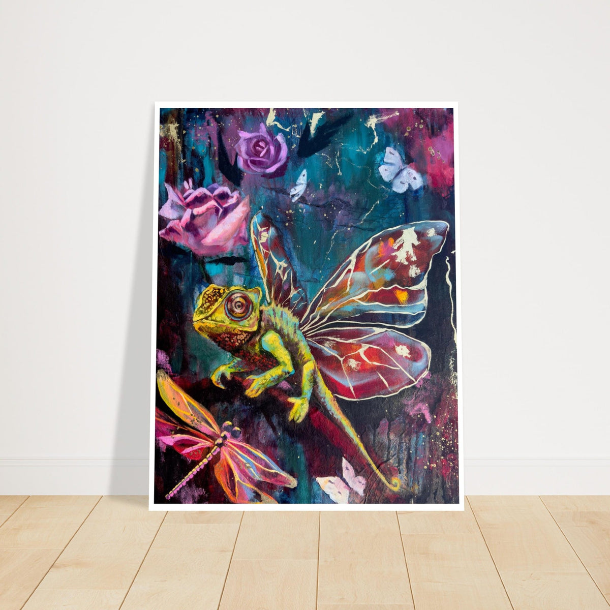 Linda McClure Art Print Material Keeper of the Shifting Realms Fine Art Print