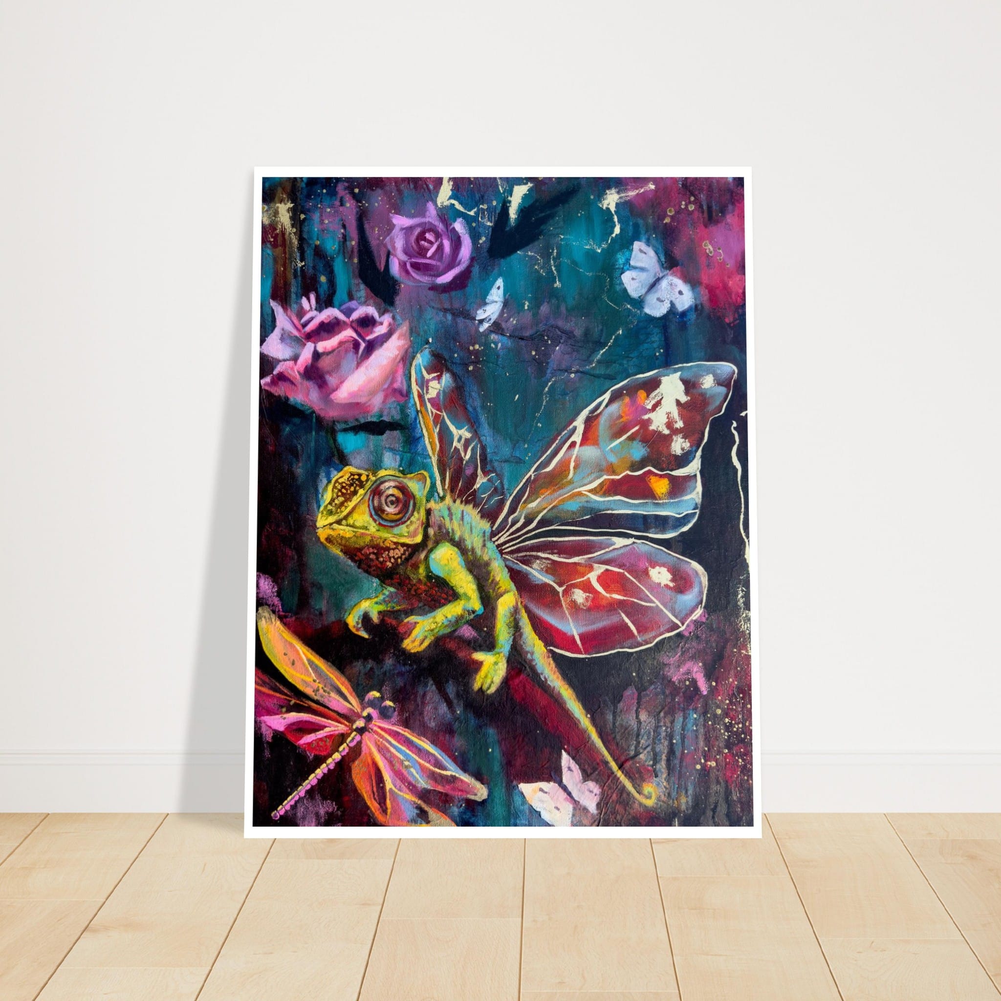 Linda McClure Art Print Material Keeper of the Shifting Realms Fine Art Print