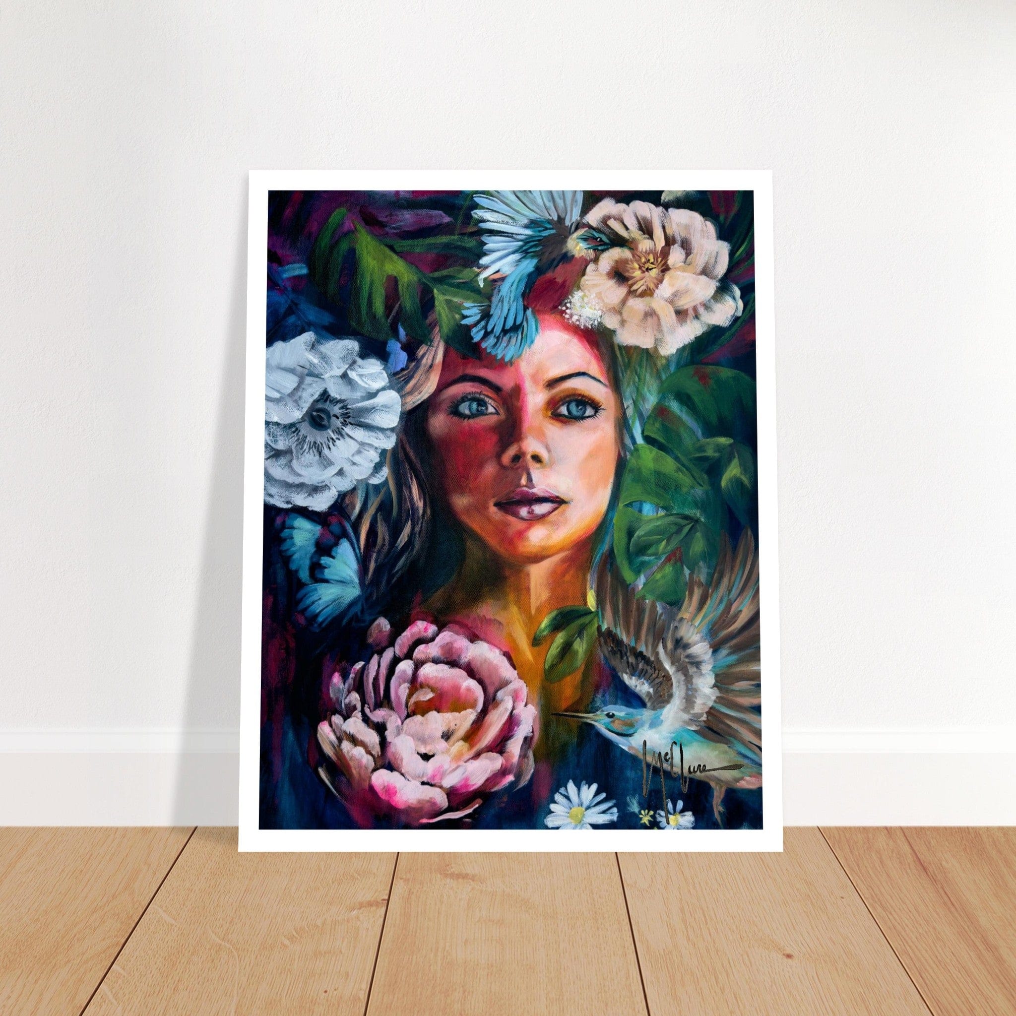 Linda McClure Art Print Material The Future is Unwritten Print