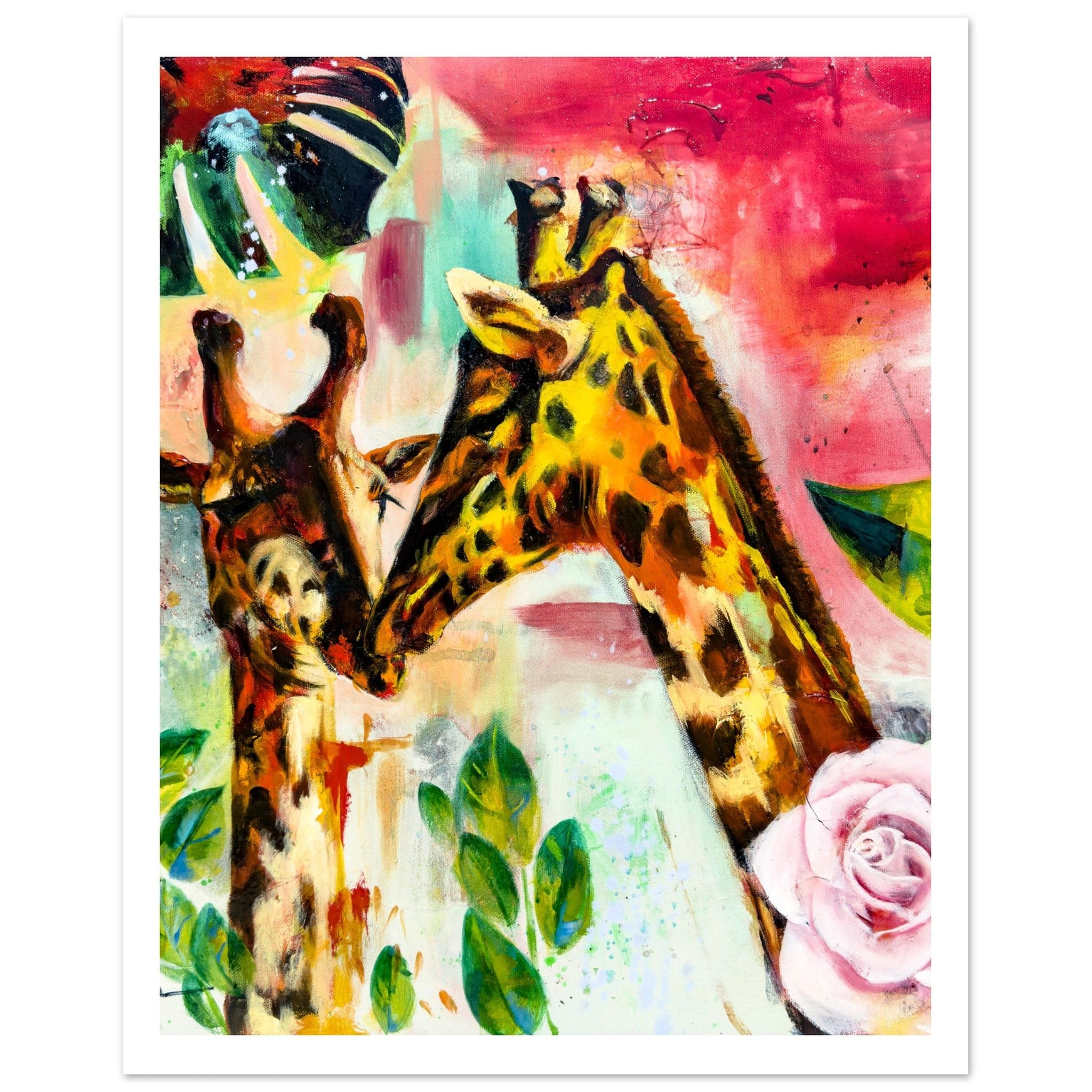 Linda McClure Art Print Material Vertical / 20x25 cm / 8x10″ Tender Moments Print