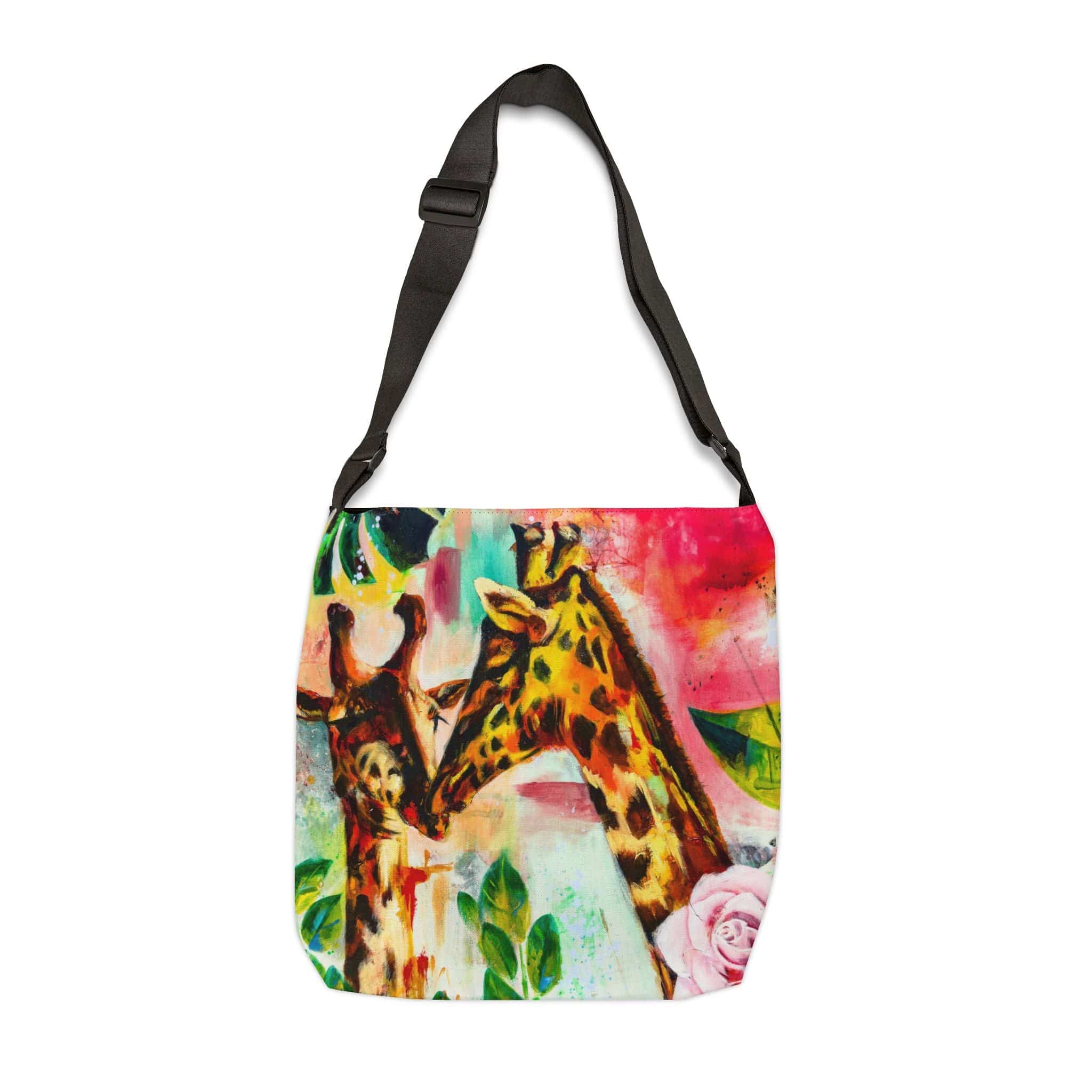 Printify Bags 16" × 16'' Tender Moments Adjustable Tote Bag (AOP)