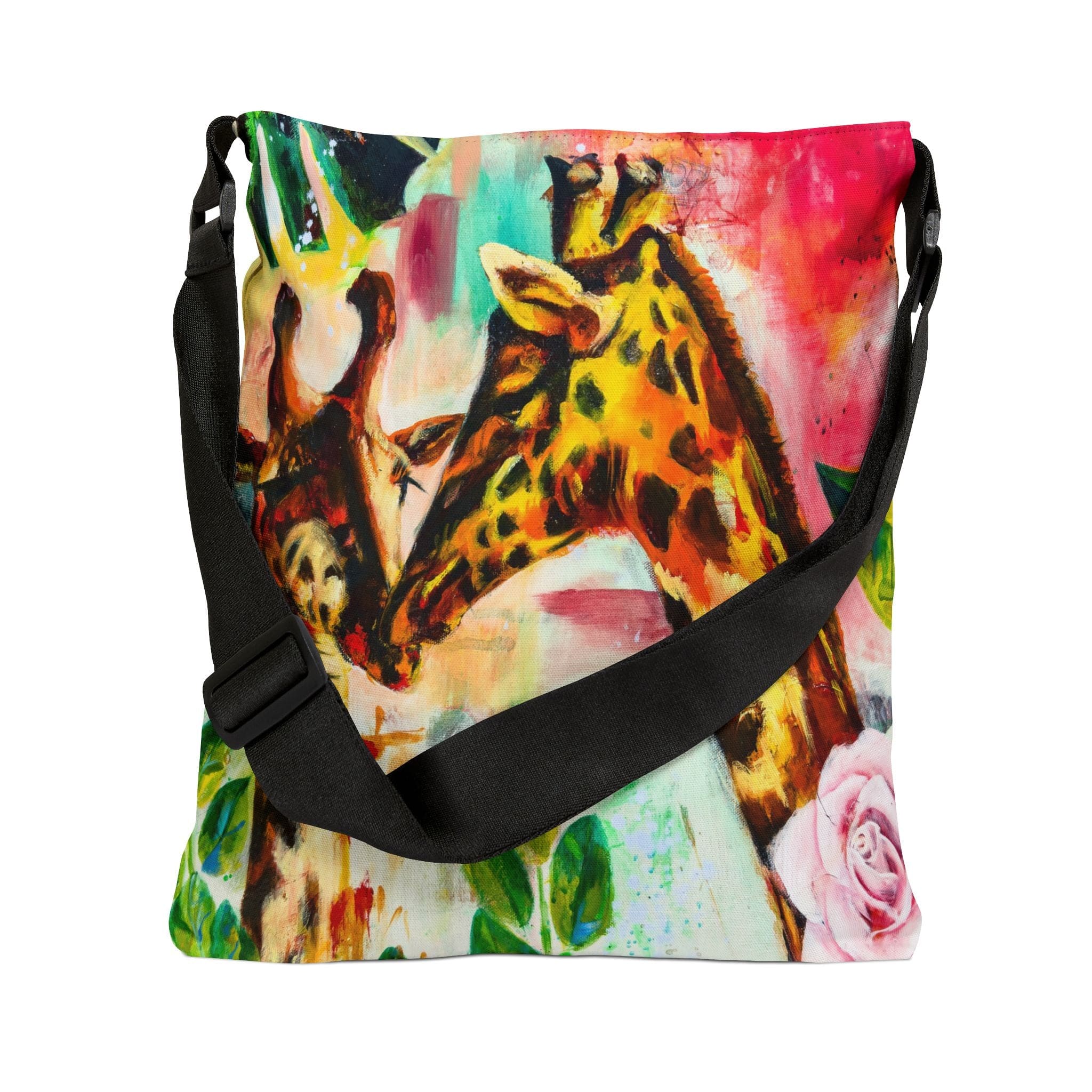 Printify Bags 16" × 16'' Tender Moments Adjustable Tote Bag (AOP)