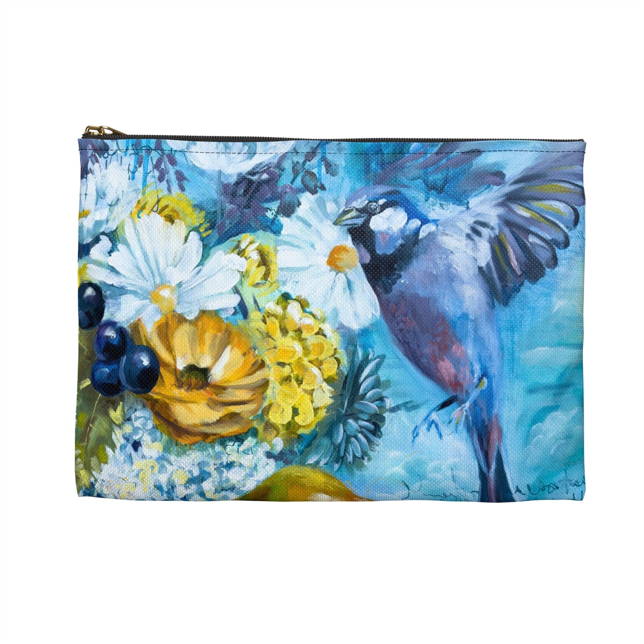 Printify Bags Accessory Pouch by Linda McClure