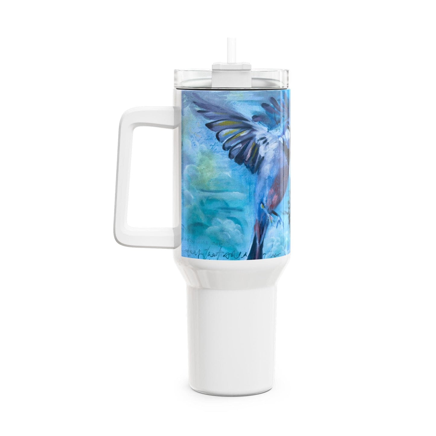 Printify Mug 40oz / White Tumbler, 40oz
