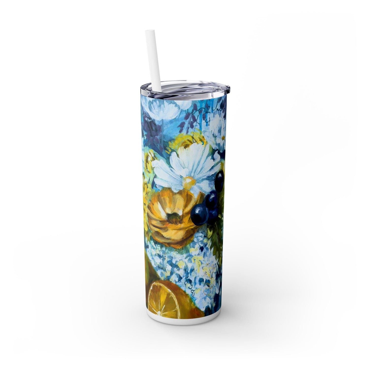 Printify Mug Glossy / White / 20oz Tumbler of Restless Abundance