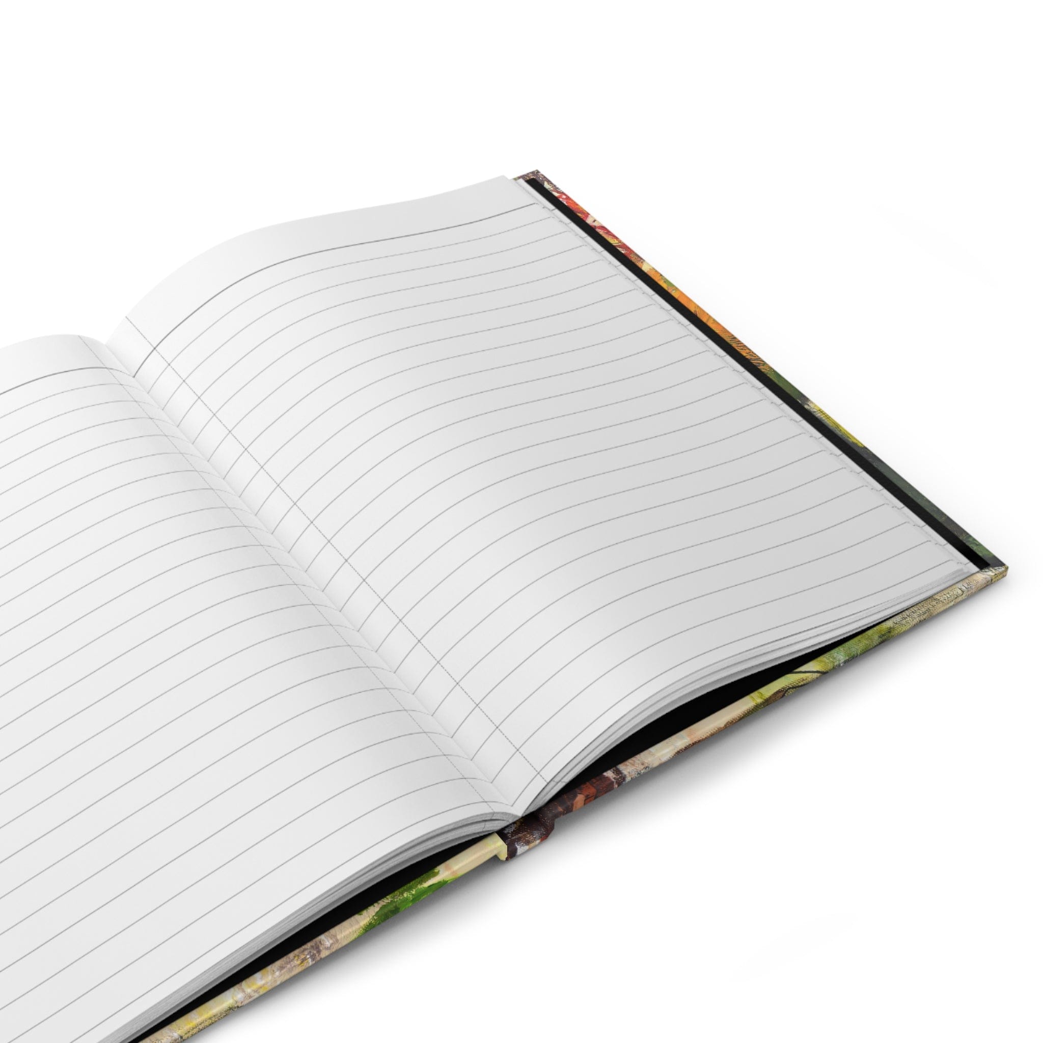 Printify Paper products Journal Afternoon Limes Hardcover Journal