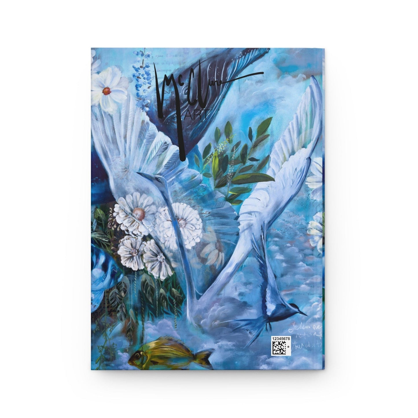 Printify Paper products Journal Hardcover Journal of Unimagined Abundance