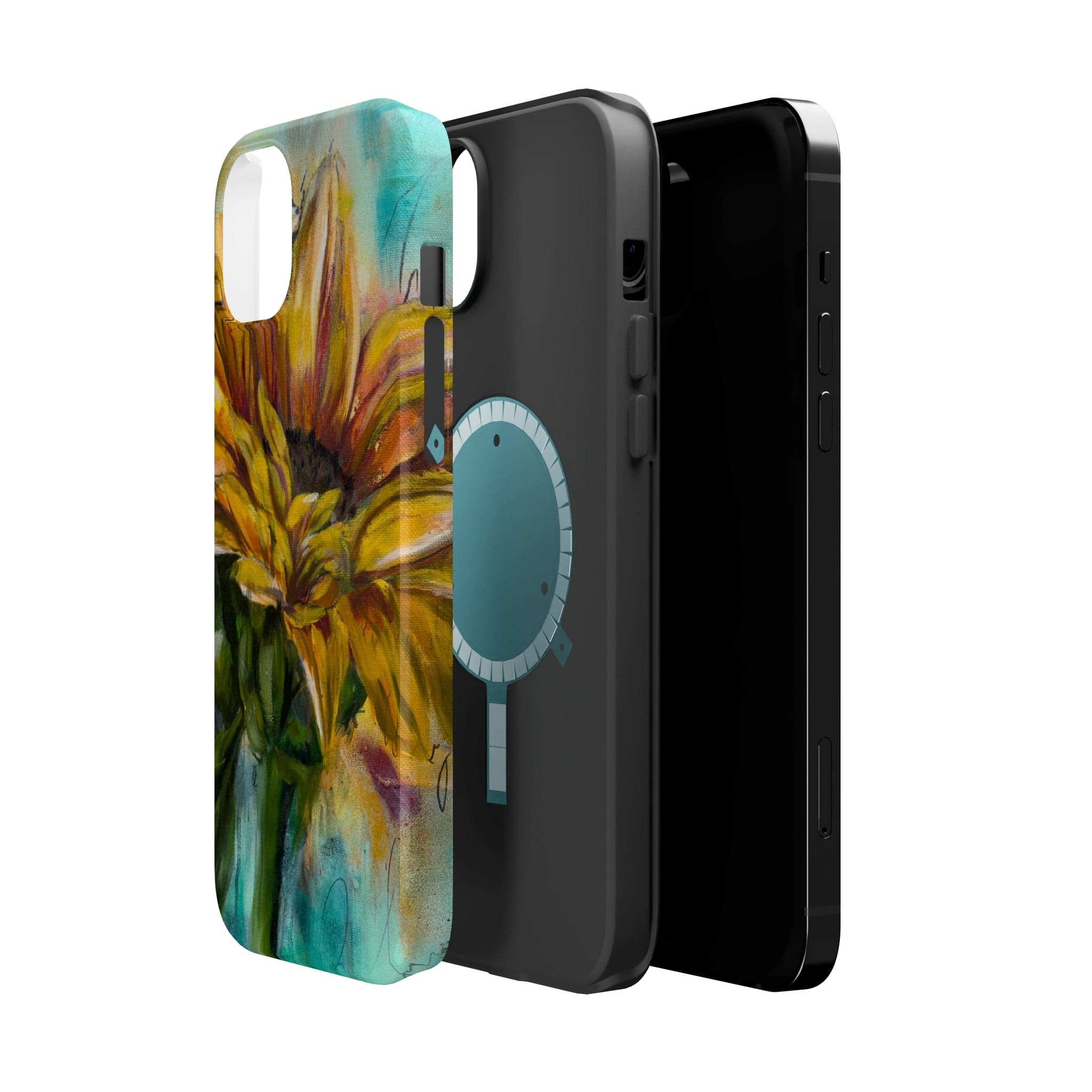 Printify Phone Case Sunflower MagSafe Tough Cases
