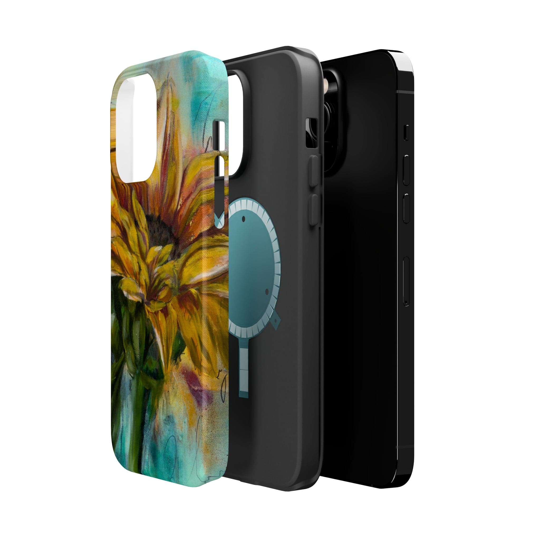 Printify Phone Case Sunflower MagSafe Tough Cases