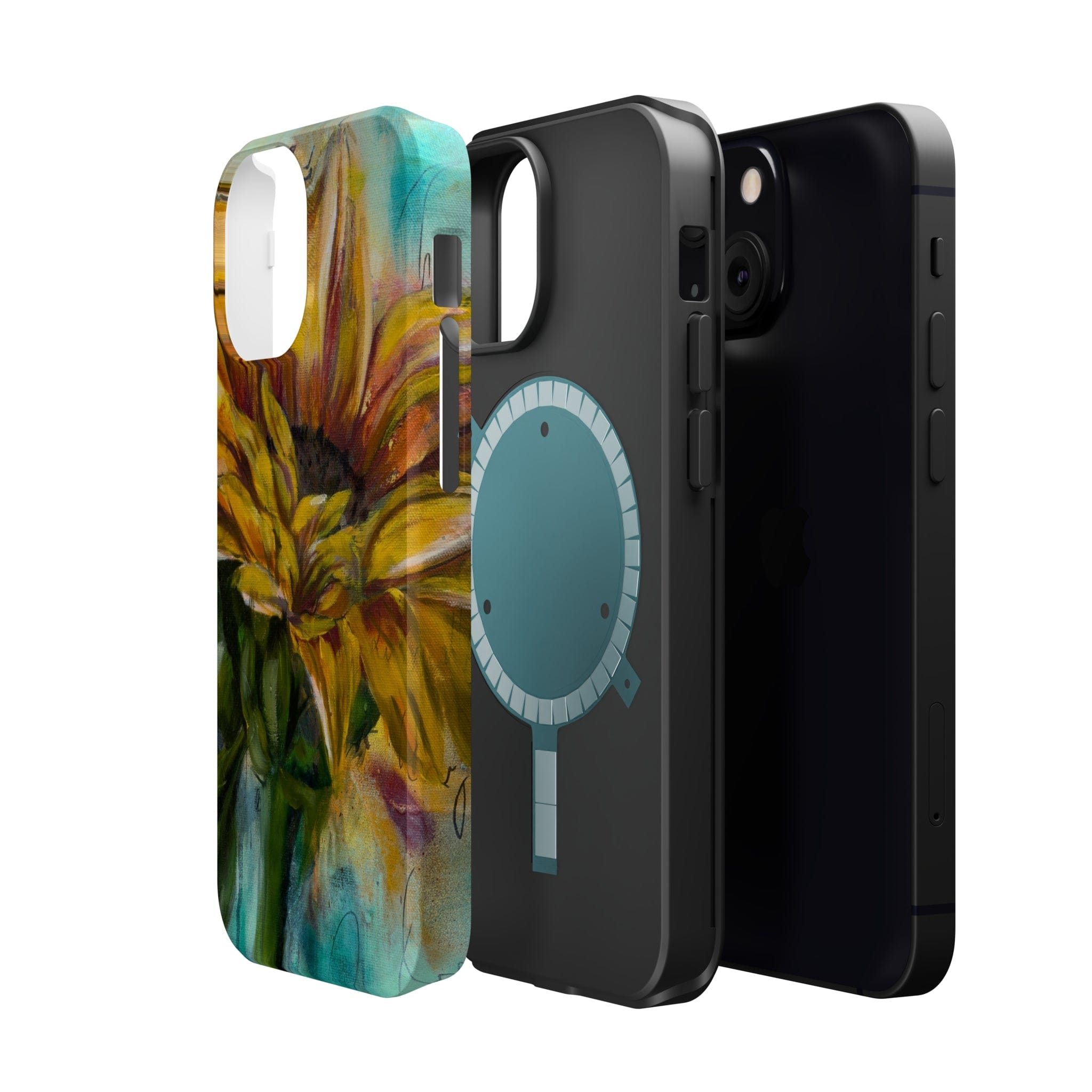 Printify Phone Case Sunflower MagSafe Tough Cases