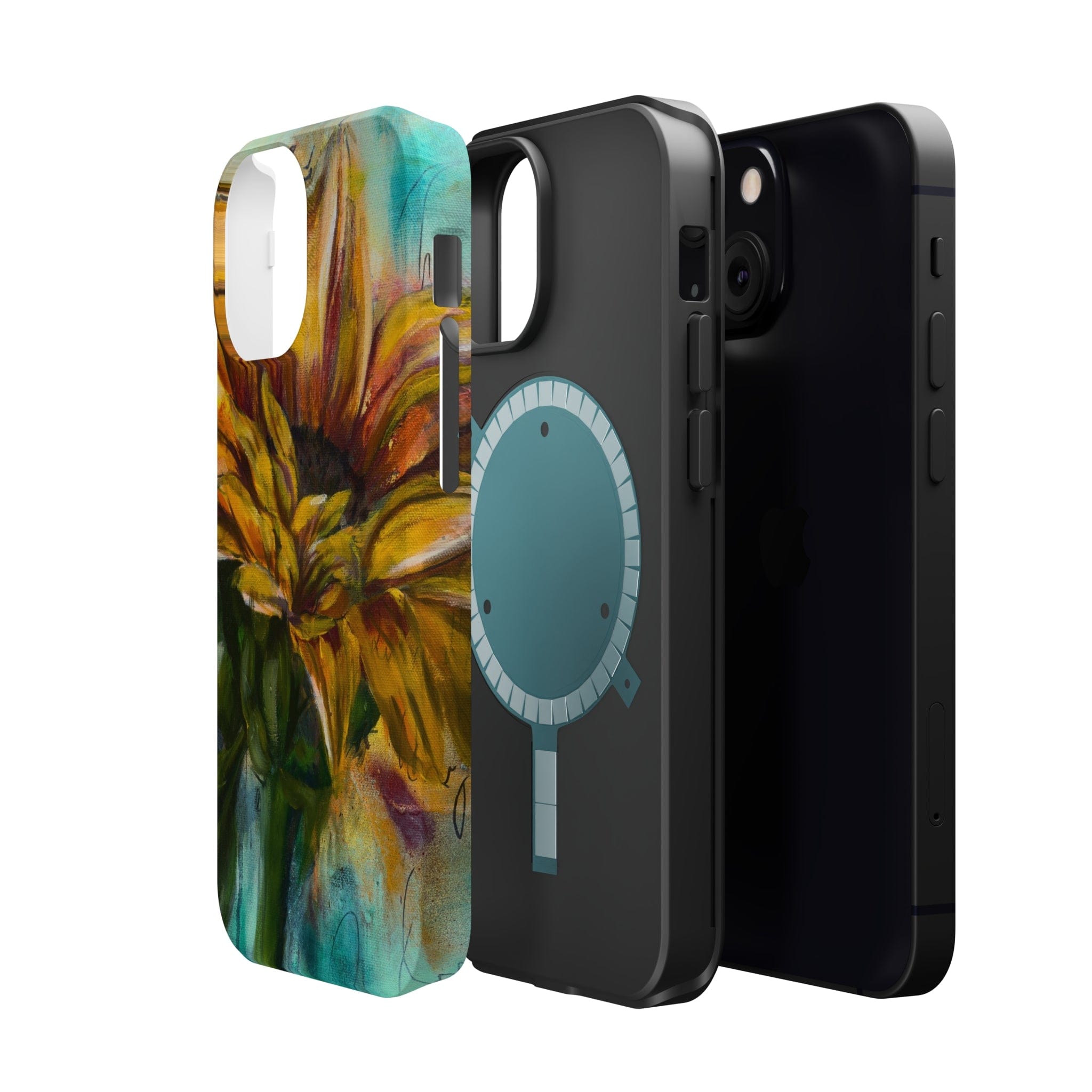Printify Phone Case Sunflower MagSafe Tough Cases