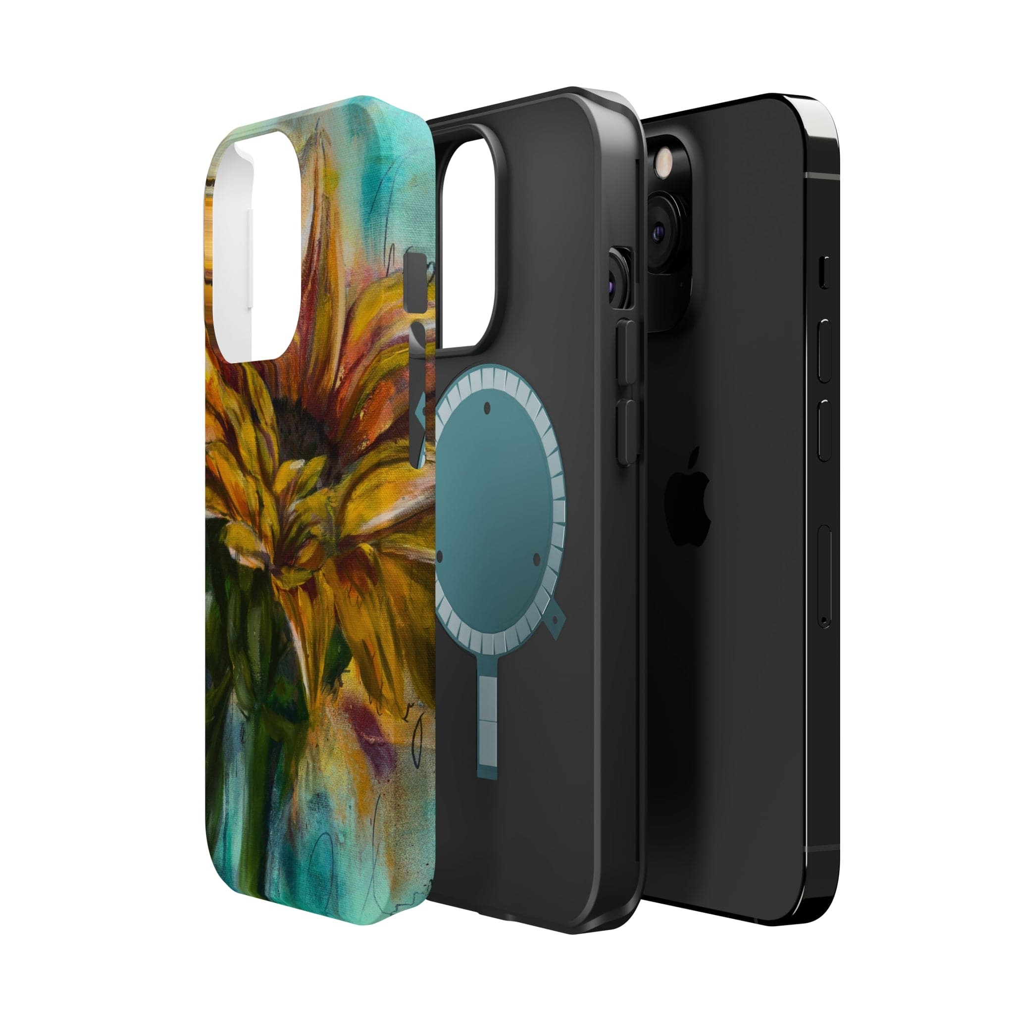 Printify Phone Case Sunflower MagSafe Tough Cases