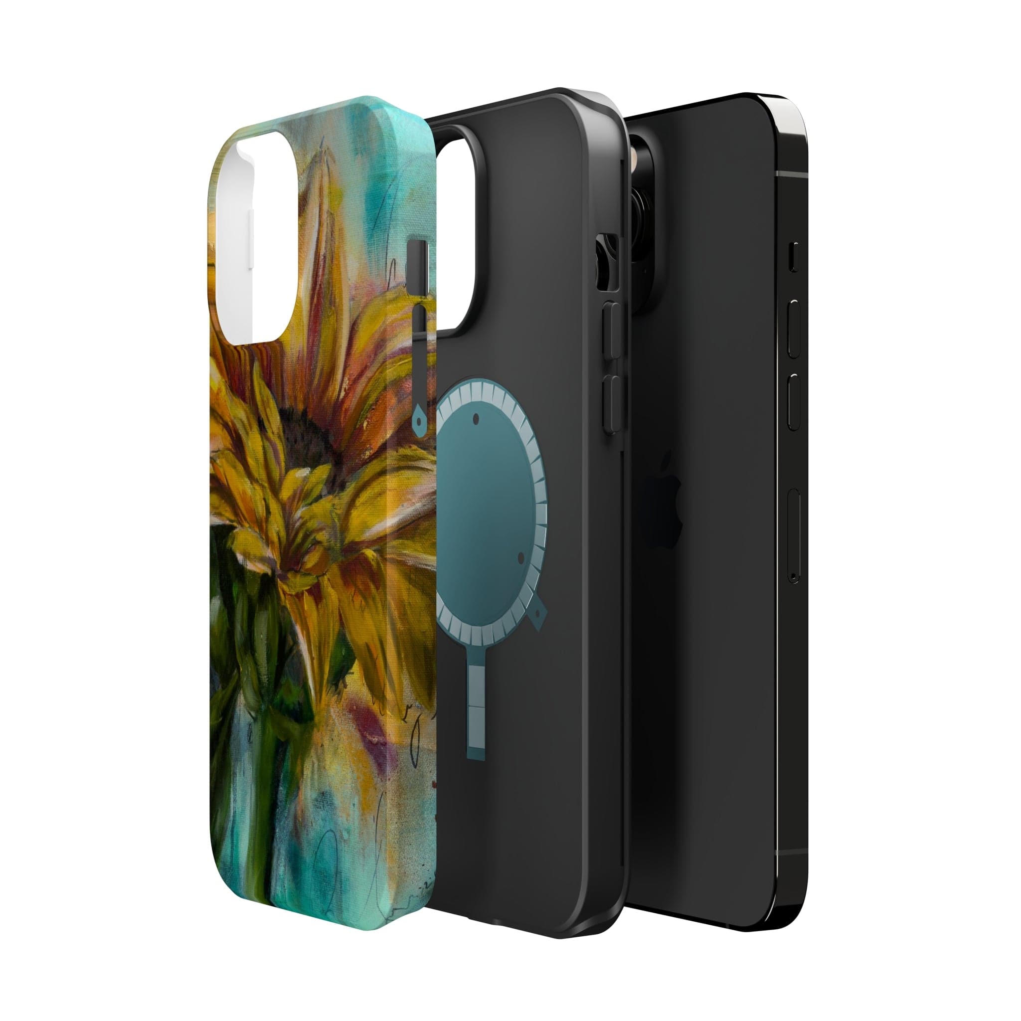 Printify Phone Case Sunflower MagSafe Tough Cases