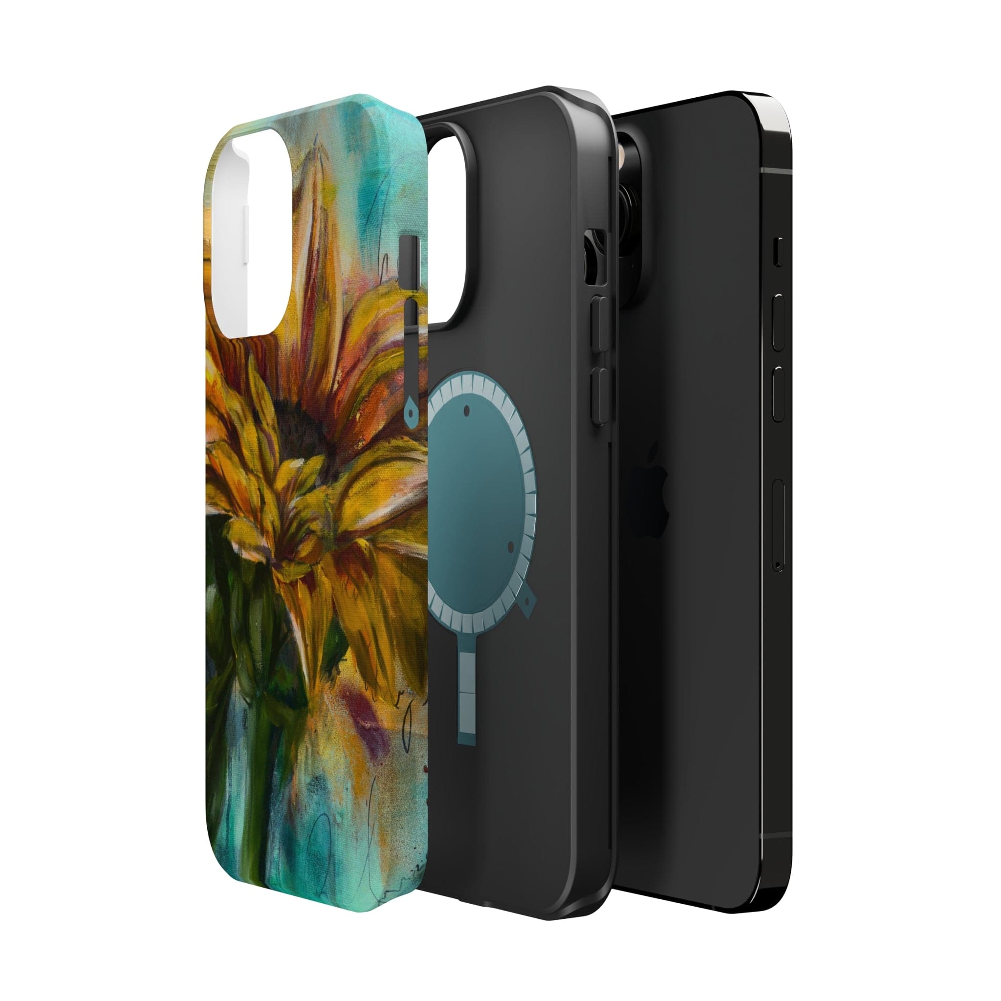 Printify Phone Case Sunflower MagSafe Tough Cases