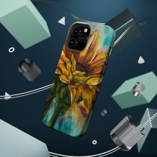 Printify Phone Case Sunflower MagSafe Tough Cases