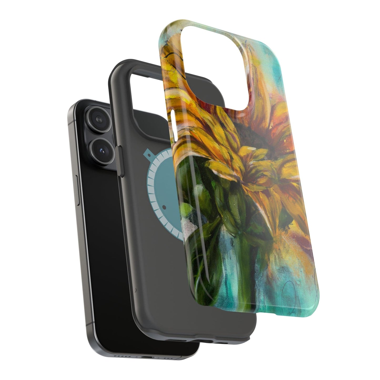 Printify Phone Case Sunflower MagSafe Tough Cases