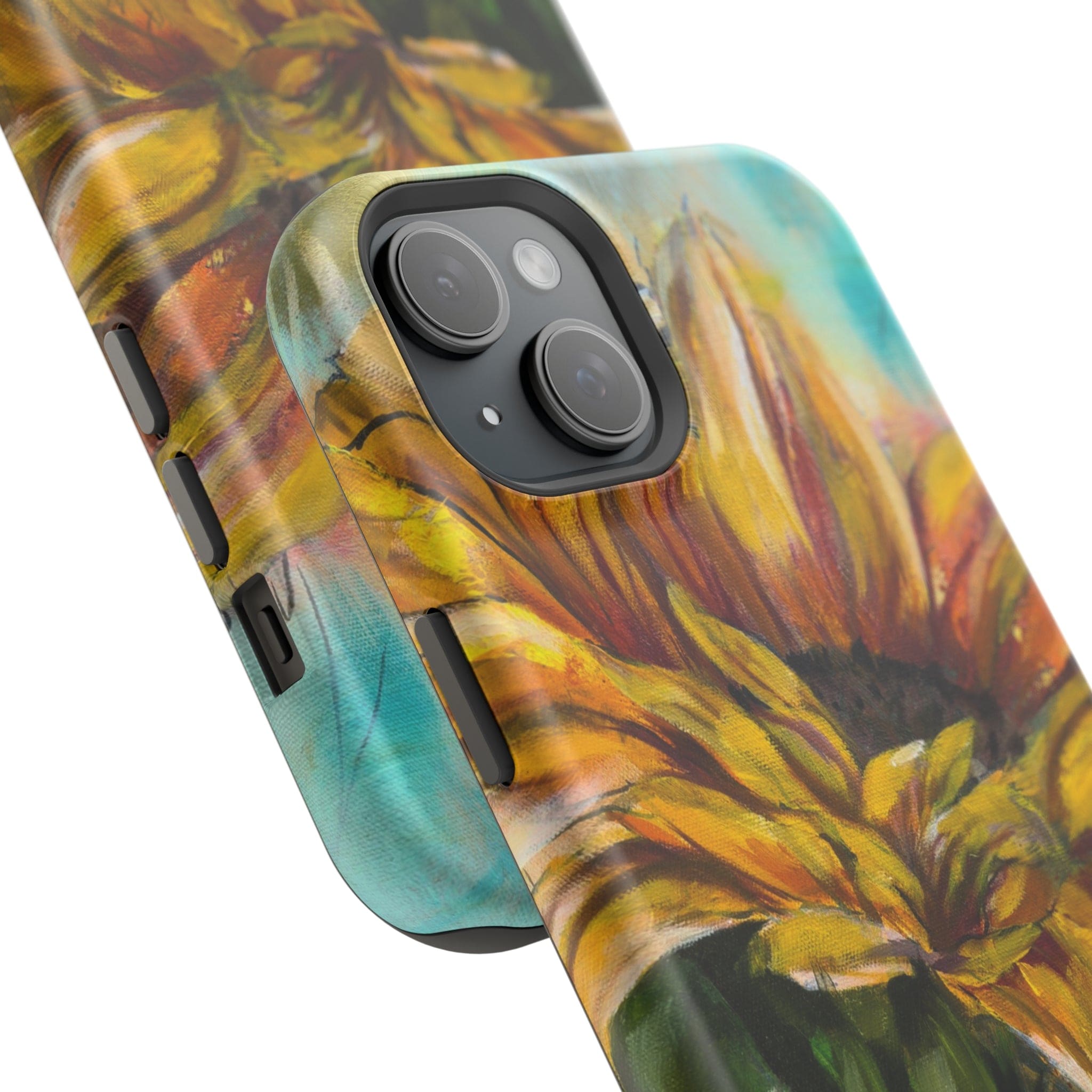 Printify Phone Case Sunflower MagSafe Tough Cases
