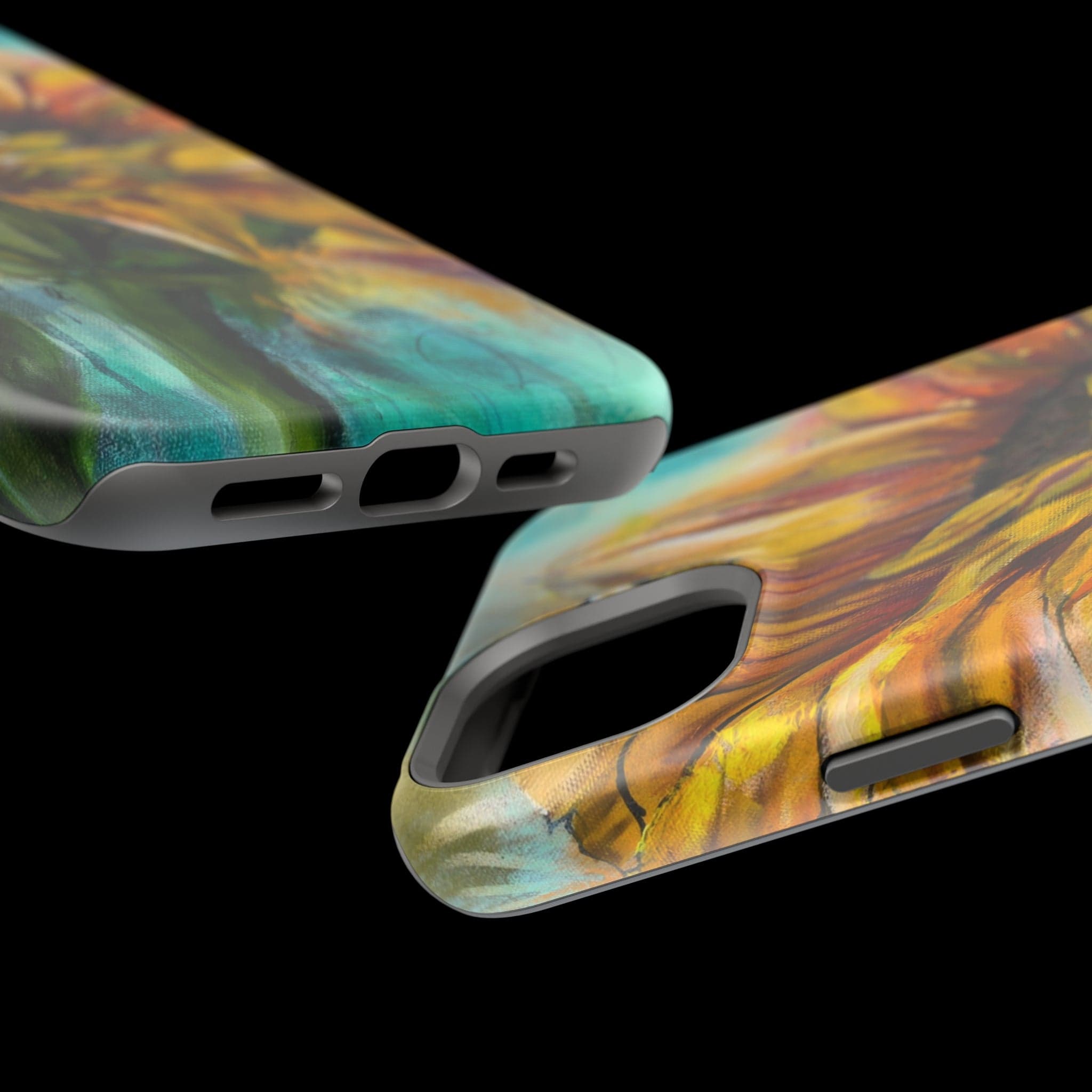 Printify Phone Case Sunflower MagSafe Tough Cases